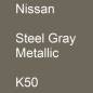 Preview: Nissan, Steel Gray Metallic, K50.